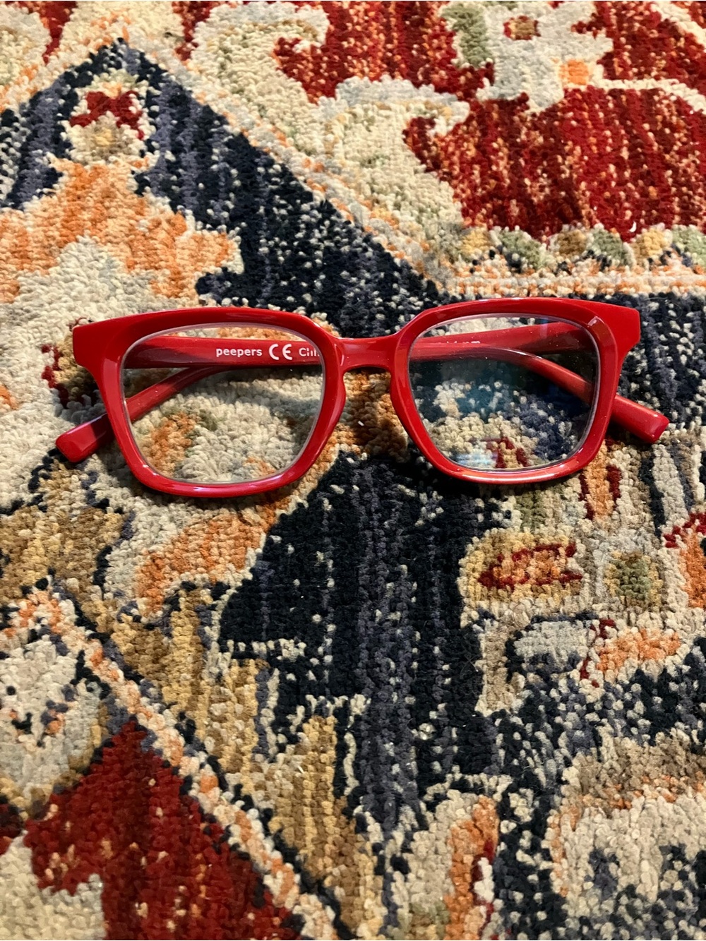 Peepers Reading Glasses Red Frames +1.00 Unisex